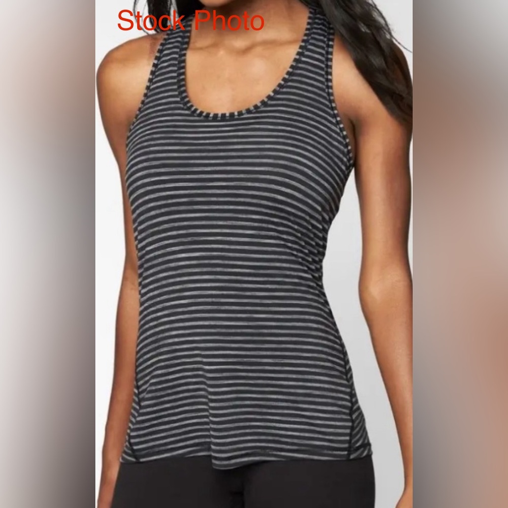 Athleta Racerback Striped Tank